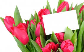 Card message is important when sending flowers to a Russian woman