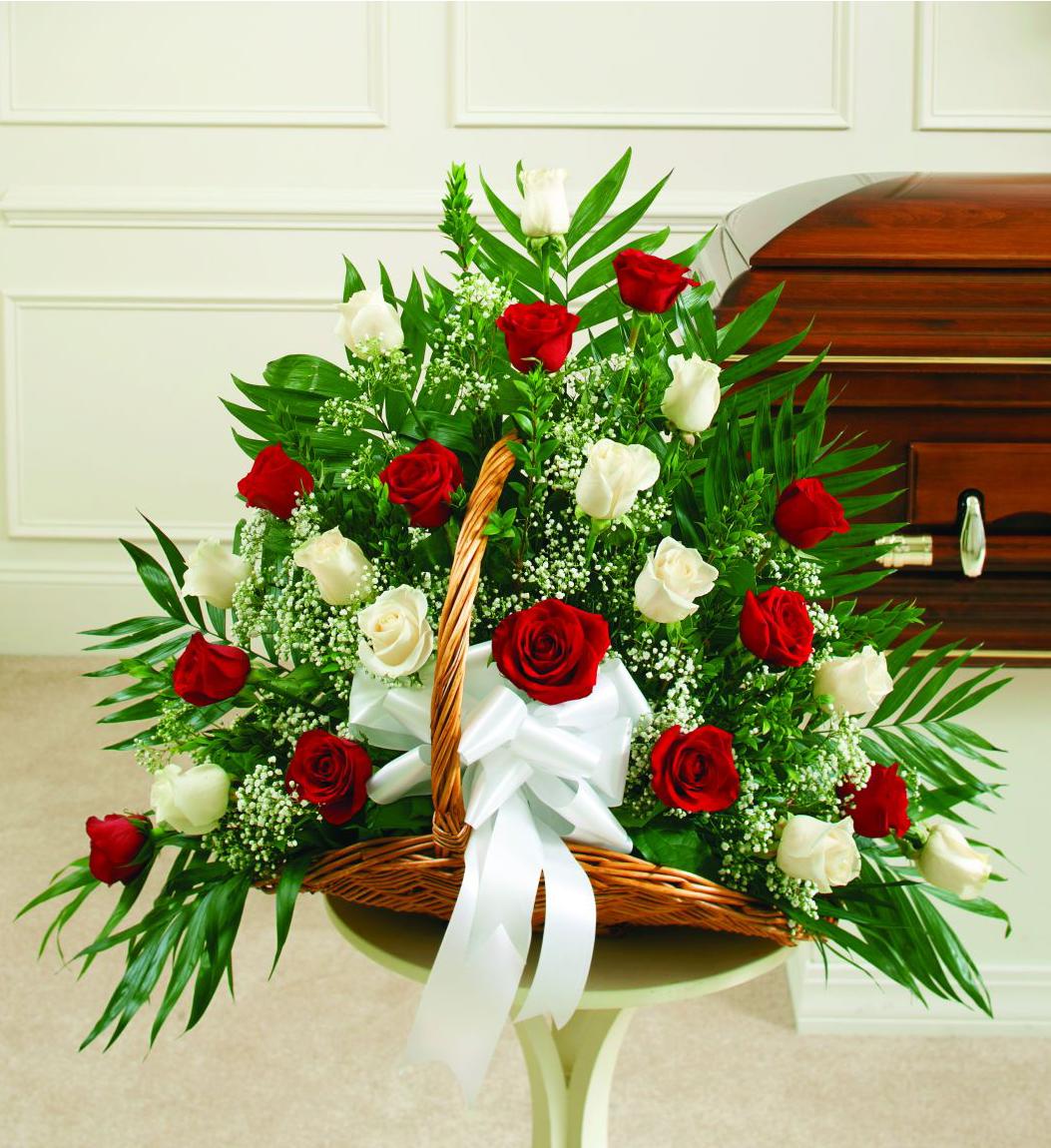 Sympathy-basket for funerals