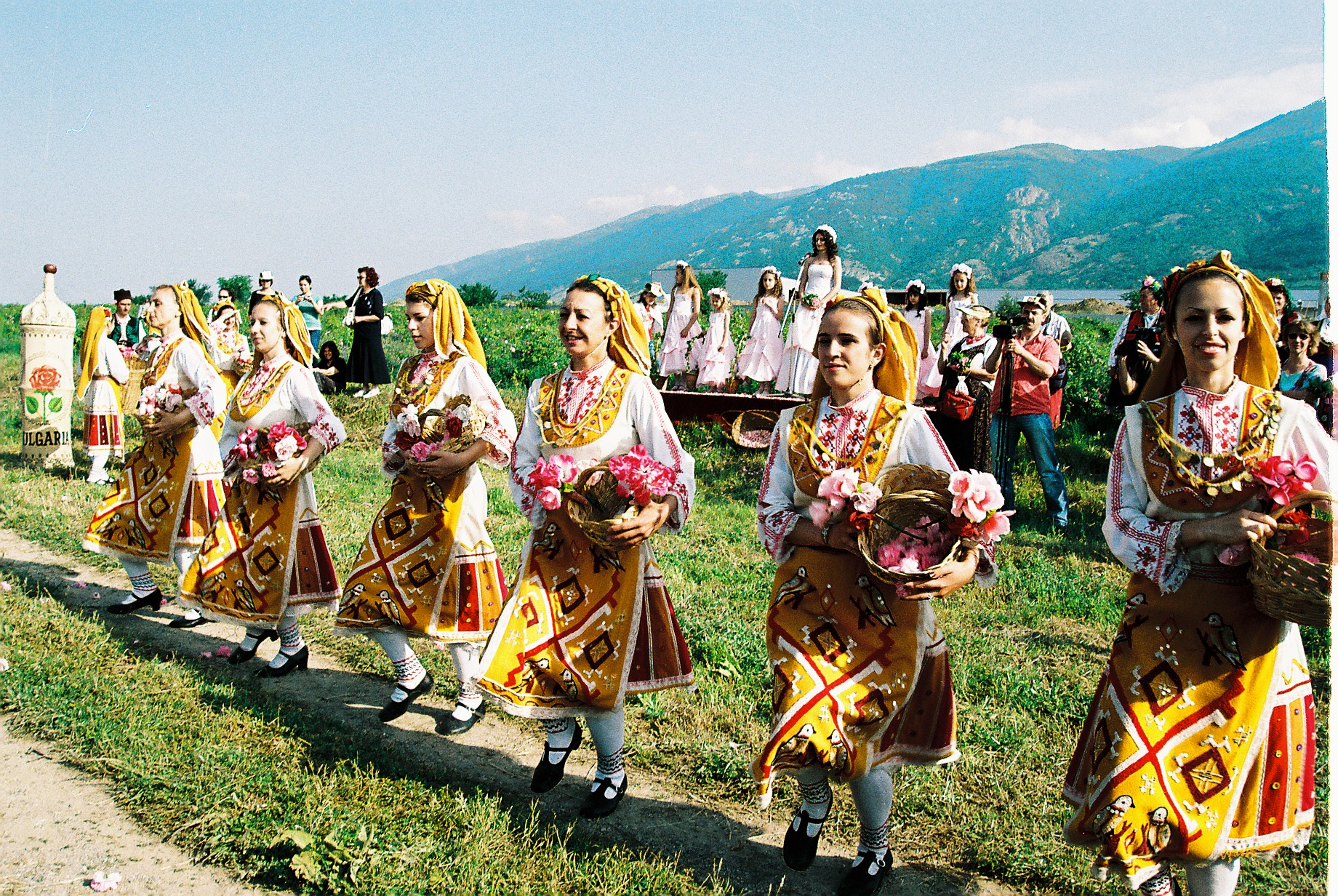 Rose festival in Kazanlak, Bulgaria