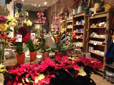 Цветочный магазин в Нью-Йорке