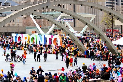Торонто, самый большой по населению и самый многокультурный канадский город