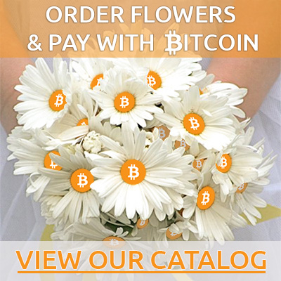 buy flowers with bitcoin in uk