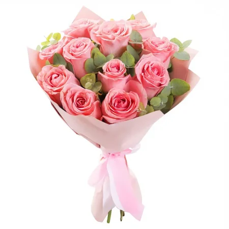 Order pink roses to the USA