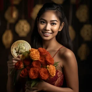 Send flowers to Indonesia with cryptocurrency